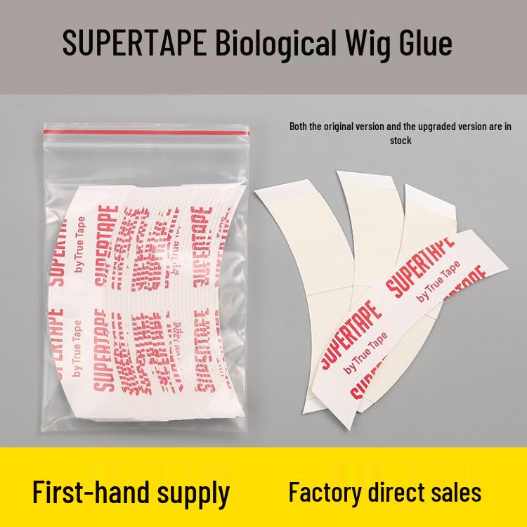 Waterproof Double-Sided Wig Tape for Lace Toupees - Sweatproof Adhesive for Men & Women