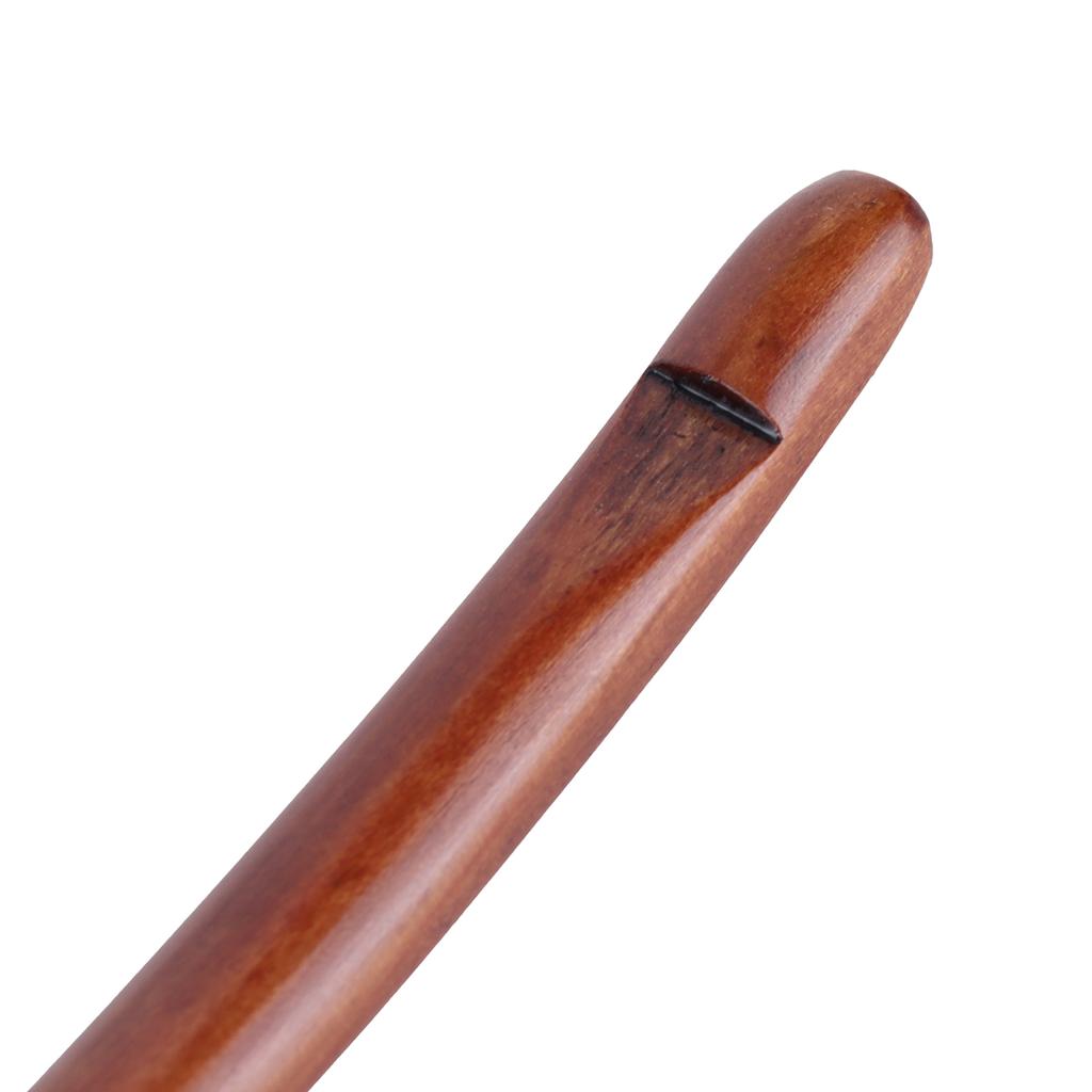 5Pcs Wooden Soup Spoon with Curved Handle Multi Purpose Rice Scoop for Home Kitchen(Wood Color )