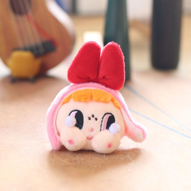 

Милая подвеска Dudu Pop Mart, плюшевые игрушки, маленькая кукла-полицейский, сумка, подвесное украшение, кукла-брелок, кукла 13 cm