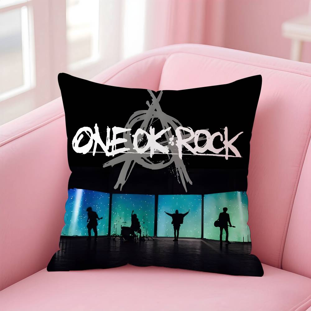 

ONE OKBand O-ONE OK R-ROCK Ambitions Наволочка с принтом наволочка для гостиной диванная подушка чехол для спальни декор комнаты 16x16Inch