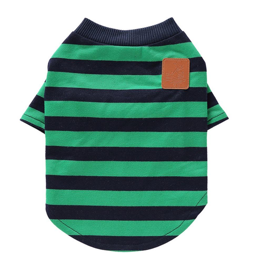 

Одежда для собак летняя тонкая милая красная полоска чем медведь золотистый ретривер дом XL