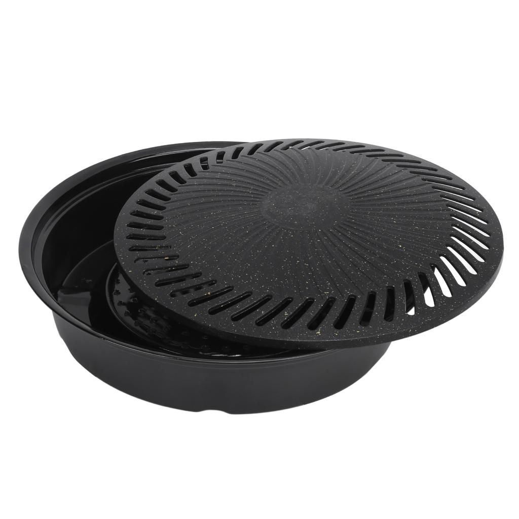 BBQ Grill Plate Non Stick and Durable Aluminum Barbecue Grill Plate for Outdoor Cooking