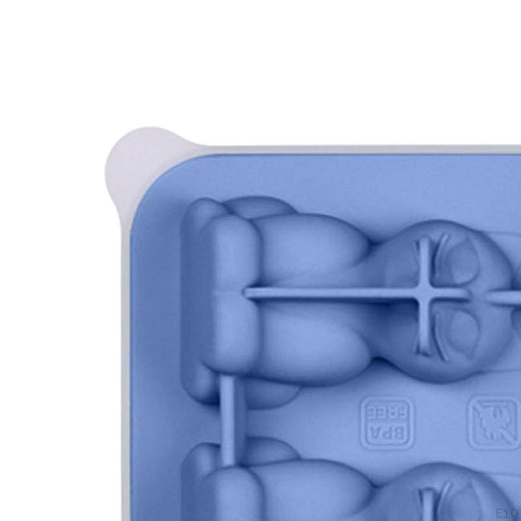 Silicone Chilled Cube Tray Portable DIY Making Tool for Tea Drink Juice black