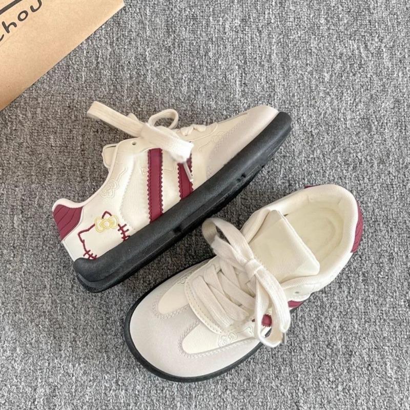 Dopamine casual board shoes women's spring new versatile niche shoes student platform white shoes