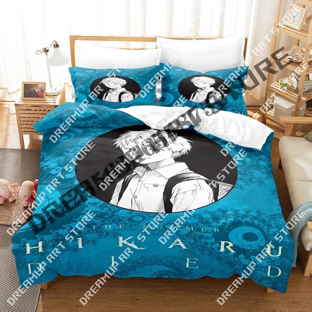 3D Print The Summer Hikaru Died Bedding Set Twin Queen King Full Size Duvet Cover Pillowcase Bed boys girls Adult Home Textiles