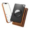 Plastic Wallet Card Holder Card Tracker Protective Cover for Apple AirTag Locator Accessories