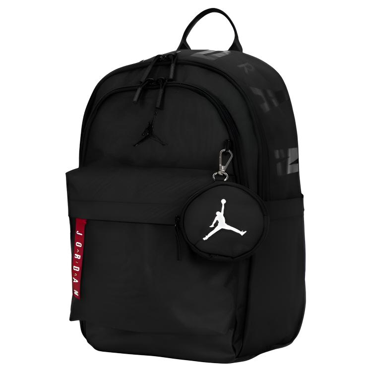 Jordan Polyester Backpack Unisex Black JD2513158AD-001