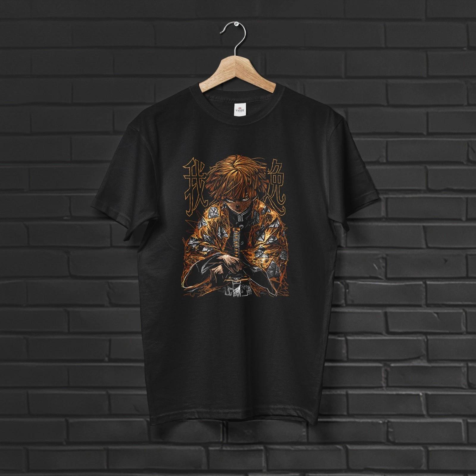 Футболка Иноске Хашибира, Мерч Клинок Рассекающий Демонов, Kimetsu No Yaiba XL