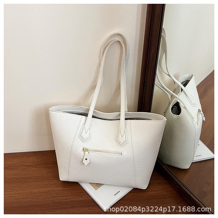 2025 new retro popular fashion large capacity women tote bag shoulder bag handbag retro commuter bag