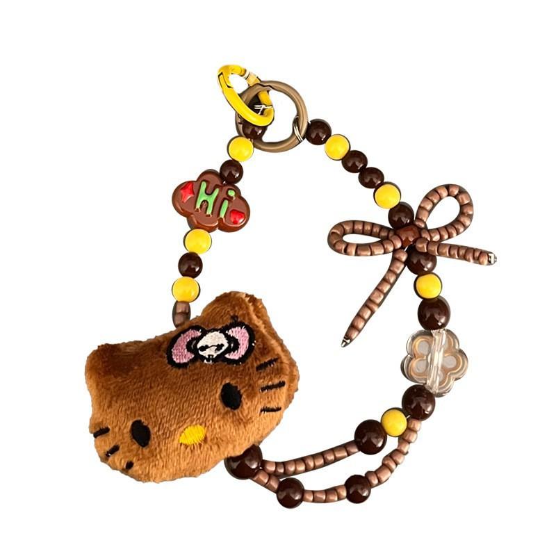 

New CCD Camera Pendant Chain Phone Case Hanging Rope Anti Fall Girl Ins Wind Accessories Bead Cute