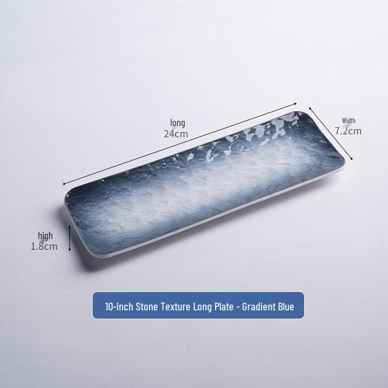 Nordic Rectangular Ceramic Serving Plate