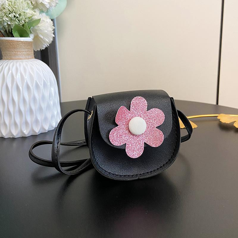 Cute Floral Design Toddler Shoulder Bag Stylish Accessory For Girls And Boys