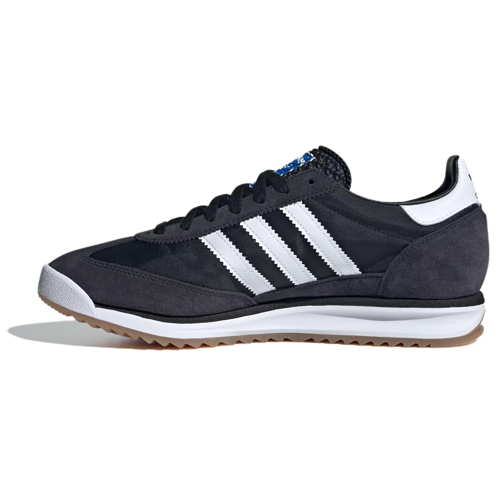 

Adidas Unisex Originals SL 72 RS Black White Gum Lifestyle Sneakers JI1282 42.5