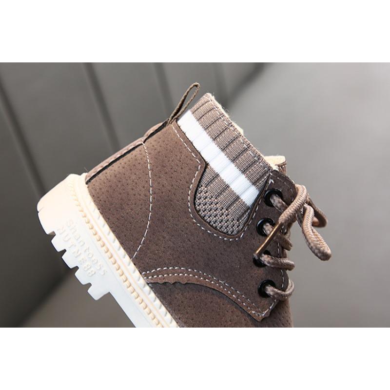 Children's Boots Autumn/Winter Children's Shoes Children's Shoes Flyknit Boys' Boots Girls' Haired Snow Boots