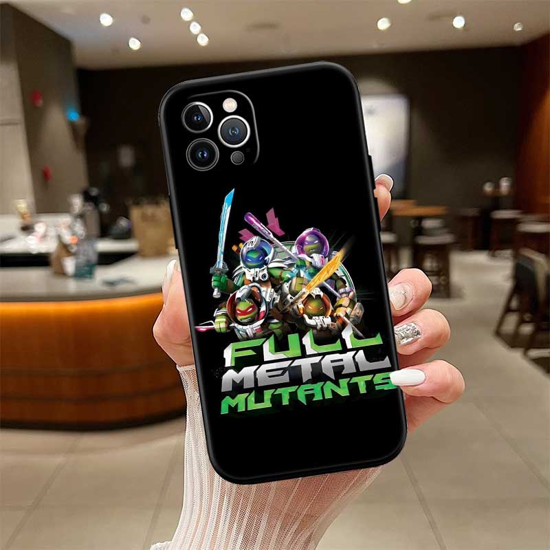 RE61 TMNT New High-End Shell Phone Case for Redmi Note 10 11 12 Pro Max 10S 10C 10T 11A 11S 12S 12C