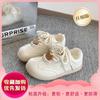 Campus Style Retro Mango Board Shoes Women's New Summer Versatile Shoes Platform White Shoes