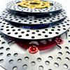 Motorrad E-Bike Universal CNC 3 Löcher 220mm*57mm Schwimmende Scheibenbremsscheibe Für Honda Yamaha Cygnus-Z Rsz Jog Force Niu Roller
