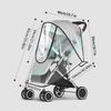 Baby Travel Weather Shield Breathable Stroller Rain Cover Baby Car Weather Wind-Shield Protect from Dust Snow Universal