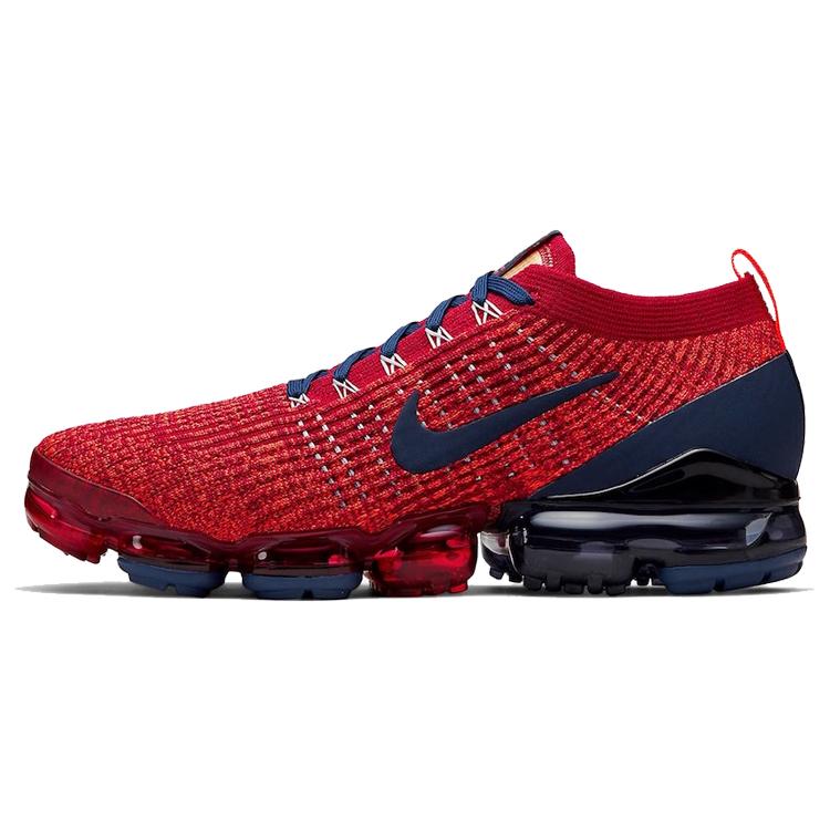 

новые Nike Air VaporMax Flyknit 3 благородный красный синяя бездна 41