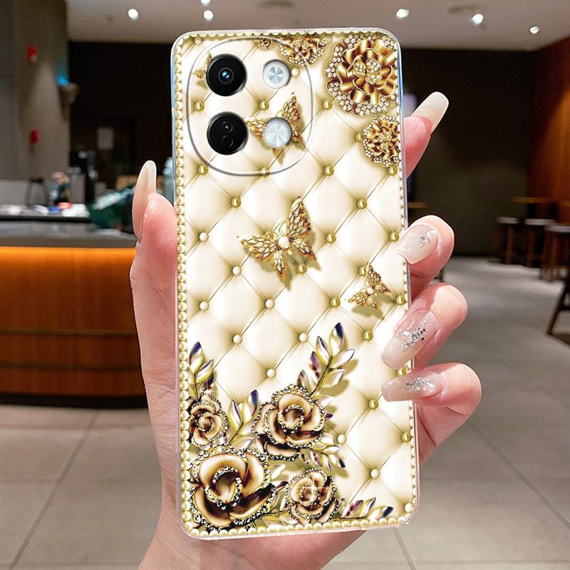 For Tecno Spark 30 5G Phone Case Cute Cartoon Dragon Patterns Soft TPU Silicone Transparent Casing For Tecno Spark 30 Shell Capa