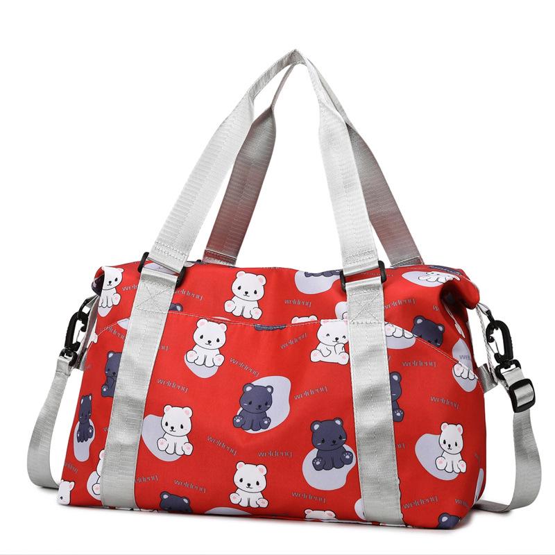 Cartoon Storage & Yoga Bag: Large Capacity, Wet & Dry Separation, Multi-functional for Men & Women