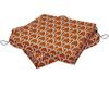 Vargottam Perfect Outdoor Indoor Square Corner Seat Cushions Water-Resistant Lounge Chair 18.5" X 16" Home Office Patio Furniture