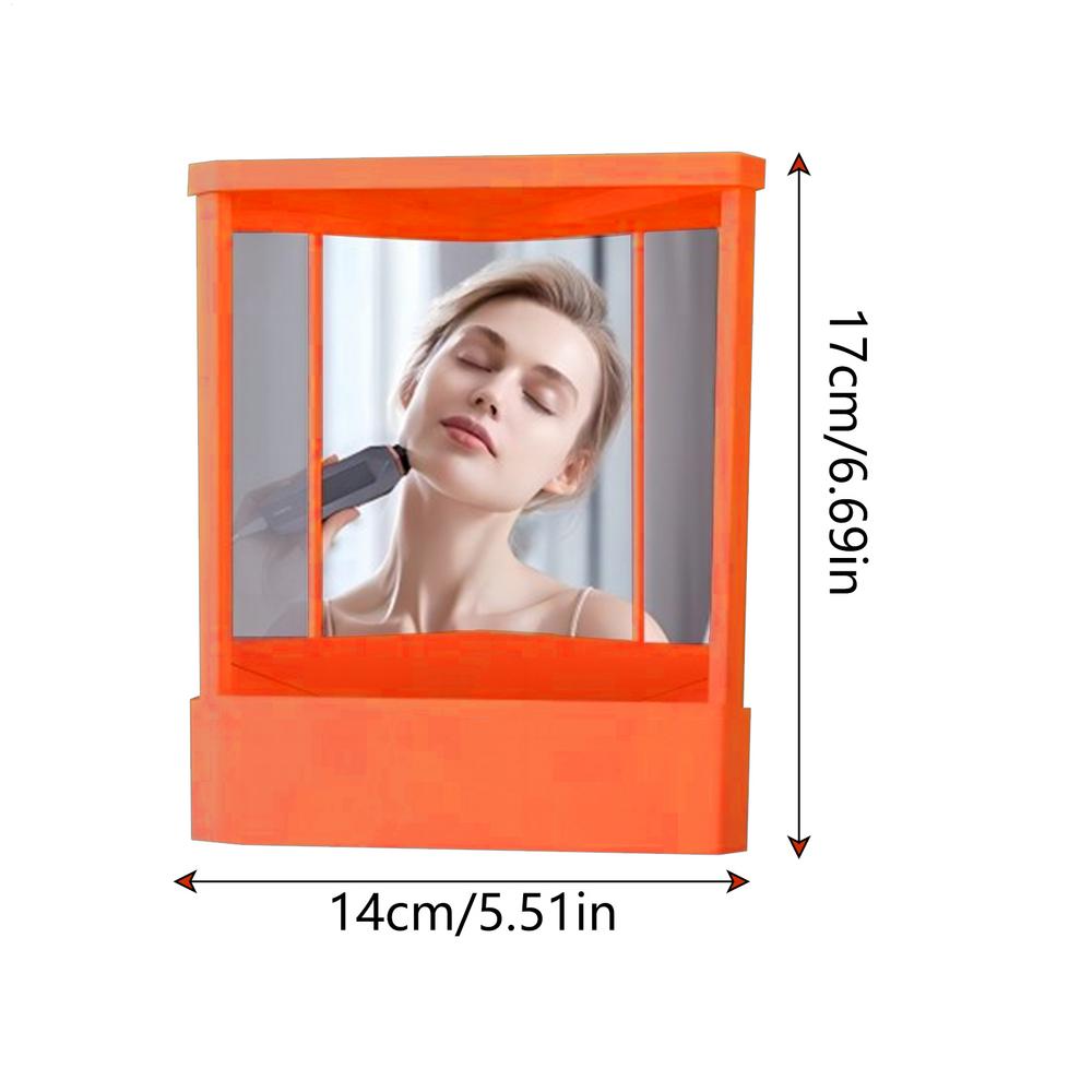 Non-Reversing Mirror Precision True Images Vanity Makeup Mirror Non-Magnifying Tabletop Mirror Real Reflections Beauty Tool