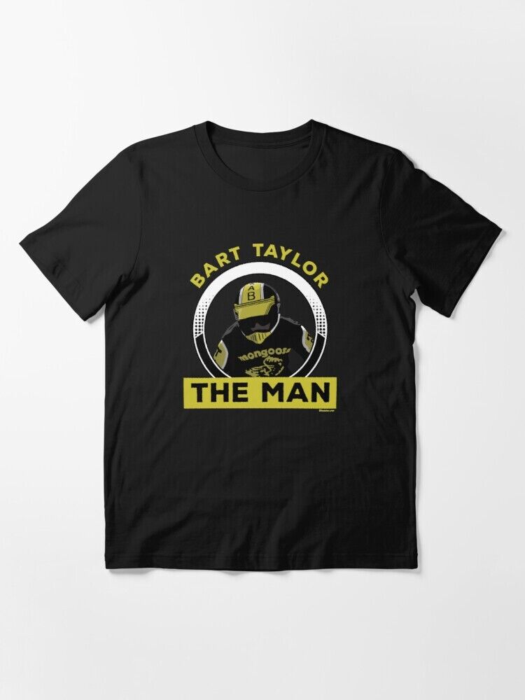 Retro Bart The Man Taylor TShirt Movie BMX Rad Bart Conner Cru Jones Bill Allen Unisex T-Shirt L