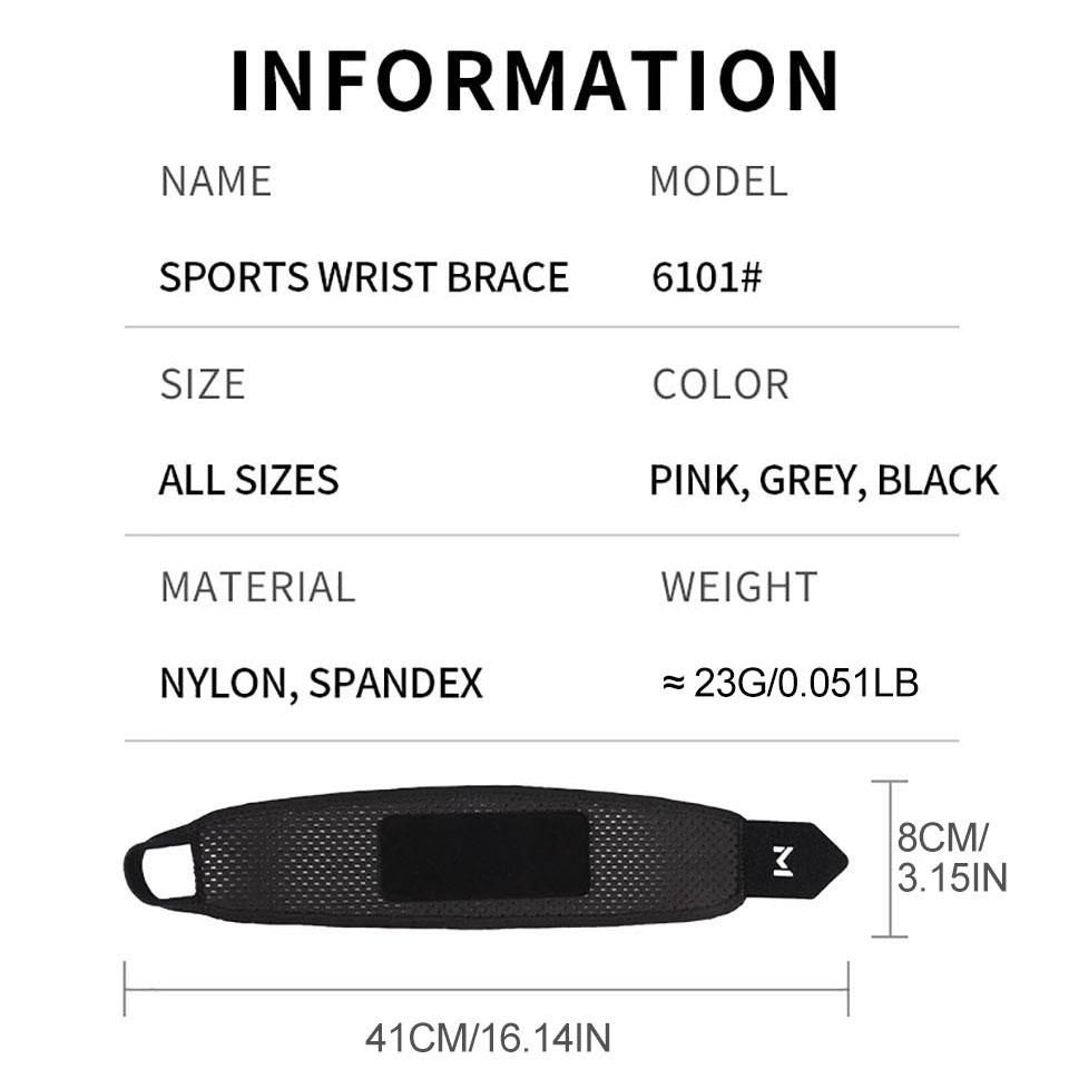 Loogdeel Adjustable Wrist Brace for Arthritis Pain Relief Breathable Support Sleeve Gym Workout Comfortable Fit