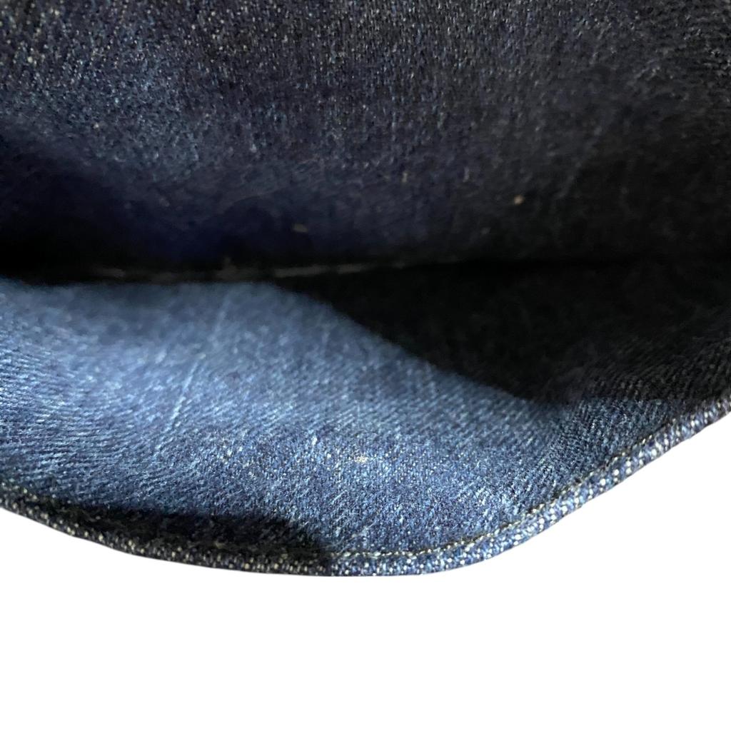 Used PRADAShoulder Bag Blue Denim Women