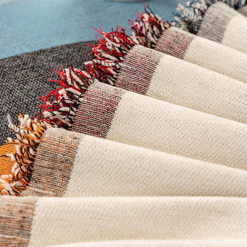 Modern Simple Sofa Cushion Sofa Towel Four Seasons Universal All-Inclusive Sofa Cover Cloth Non-Slip Cover Towel Printing Sofa Cover