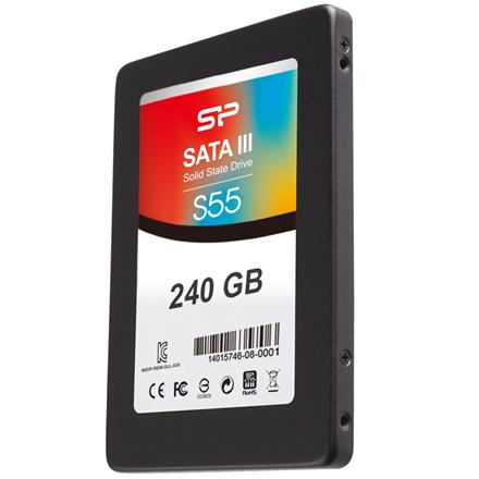 Silicon Power Slim S55 SSD 240GB SATA 550MB/s Read 450MB/s 36-month Warranty