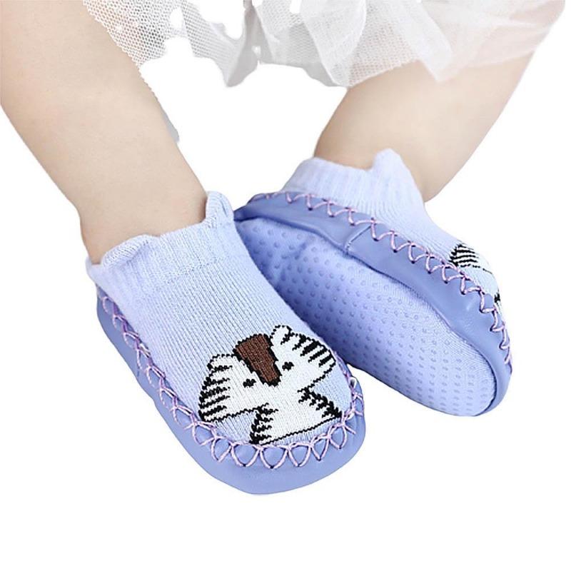 Creative Autumn Baby Cartoon Soft Breathable Cotton Floor Shoes Anti-Slip Toddler Socks Warm Socks