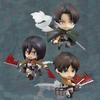 Attack on Titan Animation Seriefigurer Leksak Eren Mikasa Levi Hange Reiner Anime Action Rörliga Modellfigurer Samling NTR