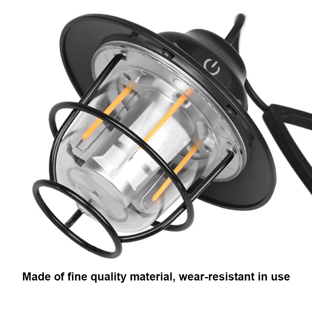 Lampada da campeggio senza fili Lanterna per atmosfere domestiche con luce sospesa portatile per esterni