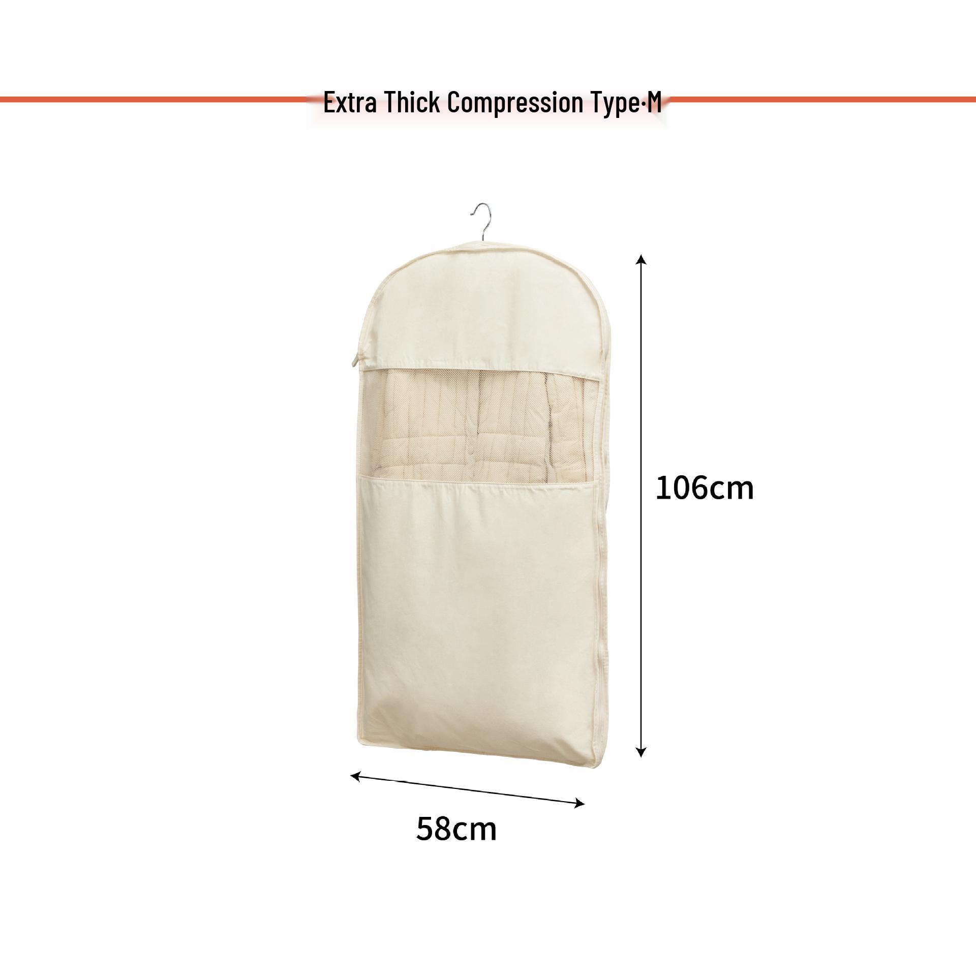 Clothes Dust Cover Wardrobe Hanging Dustproof Bag for Jackets Compression Dust Cover