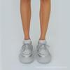 SMFKRIPPLE Damen High Heel Mesh Sportschuhe - Atmungsaktiv, Dicksohlig, Höhenverstärkend, Lässige Winterschuhe.