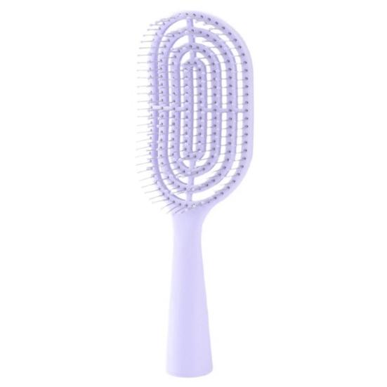 Vented Hair Brush Portable Anti-static Thin Thick Curly Long Wet Dry Hair Paddle Brush Scalp Massage Hair Styling Detangling Comb