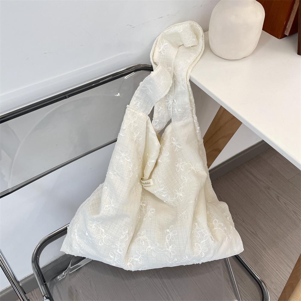 

3184 Повседневная сумка-тоут Сумка подмышку для студентов на занятиях Большая вместимость простая широкий плечевой ремень женская сумка