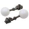 1PCS Float Ball Valve 1/2"  or 3/4" Plastic Adjustable Water Float Ball Valve for Water Tower Water Tank Livestock Water Drinker