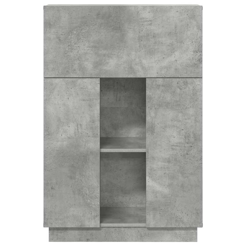 Concrete Grey Desk 71.5 x 31.5 x 106.5 cm Particleboard