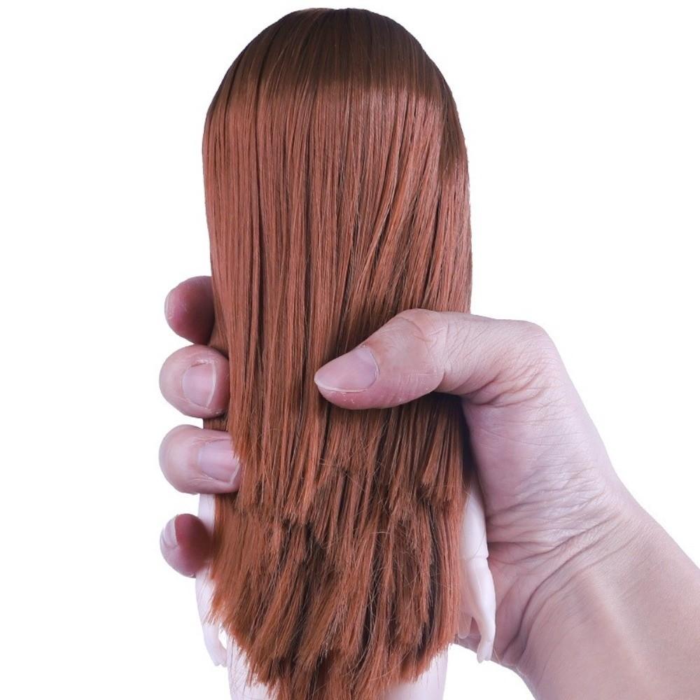 White Skin Doll Hair Transplant Head Straight Hair 1/6 BJD Girl Body Joints Movable Body Toys