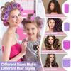 12PCS Hairpins Positioning Curly Hair Roller Heatless Hair Curlers  Home Use