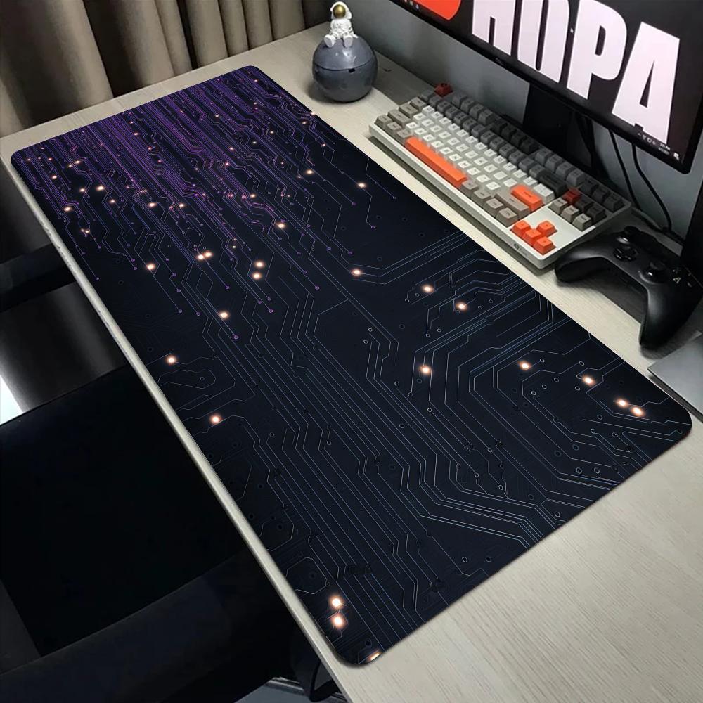 Inside Motherboard Circuit Board Mouse Pad Large Keyboard XXL Multiple sizes Table Cushion Office Desk Mat Pc Gamer Accessories
