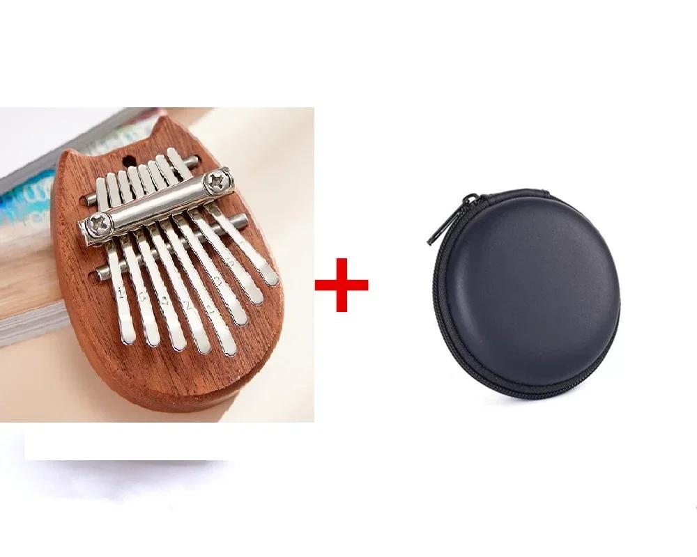 8 Key Mini Kalimba Thumb Piano High Quality Wood Exquisite Finger Thumb Piano Marimba Musical Instrument Accessory New Year Gift