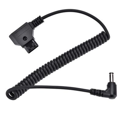 Cabo Adaptador D Tap Tipo B Macho para DC 5.5x2.5mm em Ângulo Reto Acessório para Bateria Anton V Mount
