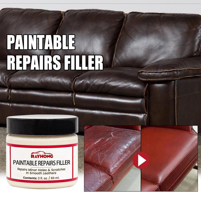 Compound Leather Restoration Cream For Car Seats Shoes Boots Bags All-Natural Leather Conditioner Cleaner Leather Filling Paste