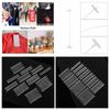 Clothing Label Multi Size Price Tag Label Thick Glue Needle Tag Devices Standard Tagging Fasteners