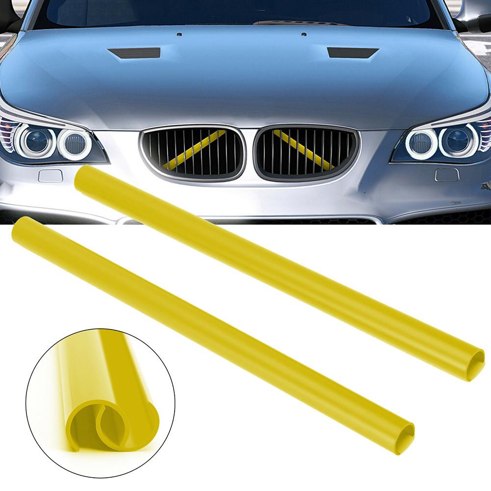 2pcs Car Front Grille Trim Strips For BMW F30 F31 F32 F33 F34 F36 F20 F21 F22 F23 G29 Car Sport Styling Decoration Accessories