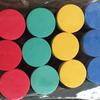 4Pcs/Lot Round Magnetic Mini Whiteboard Eraser Chalkboard Cleaner Dry Wipe Marker Pen Duster School Accessoires Office Supplies